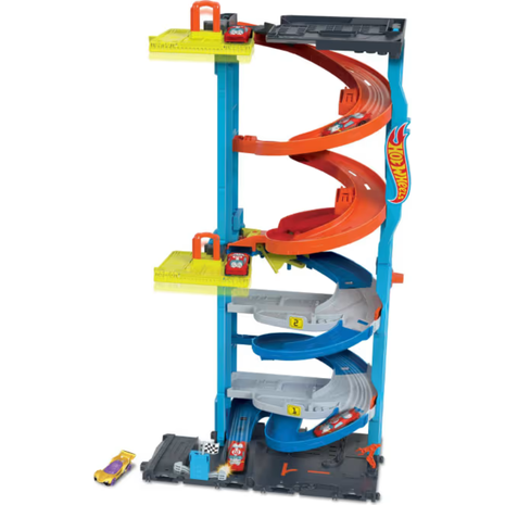 Hot Wheels City Track Set With 1 Car, 2-In-1 Πύργος Ταχύτητας 2 Σε 1 (HKX43)
