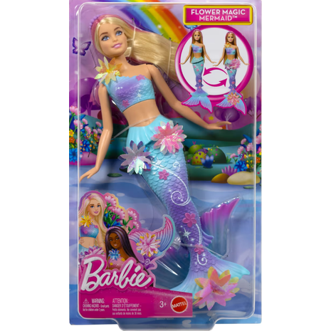 Barbie - Μαγική γοργόνα που ανθίζει - ξανθιά