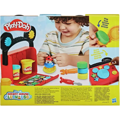 Hasbro Play-Doh Junior On-the-go Garage Mickey Mouse Playset G3109