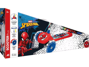 Scooter Plus Spiderman Με Φωτιζόμενες Ρόδες (1500-50290)
