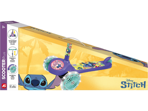 Scooter Plus με 3 Φωτιζόμενες Ρόδες Disney Stitch (1500-50292)