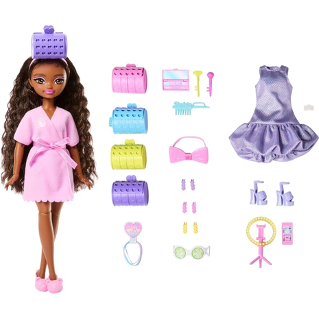 Mattel Barbie Dream besties GRWM - Brooklyn κούκλα JGG39
