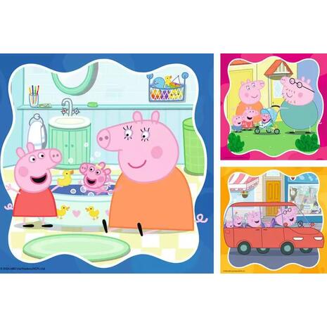 Παζλ 3X49 Ravensburger Peppa Pig