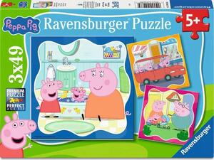 Παζλ 3X49 Ravensburger Peppa Pig