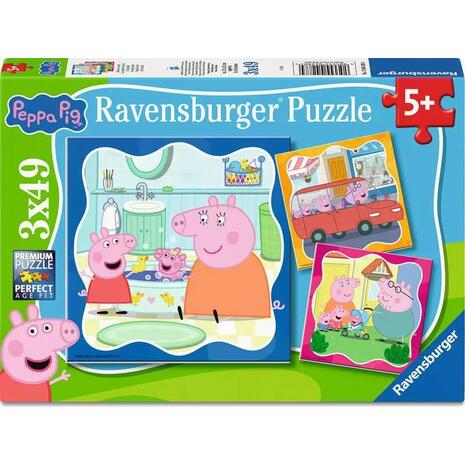 Παζλ 3X49 Ravensburger Peppa Pig