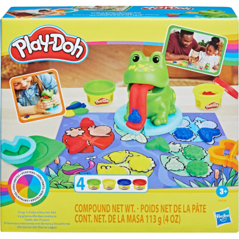 Play Doh Σετ Frog and Colors Starter Set