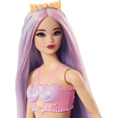 Κούκλα Barbie Mermaid Γοργόνα λιλά