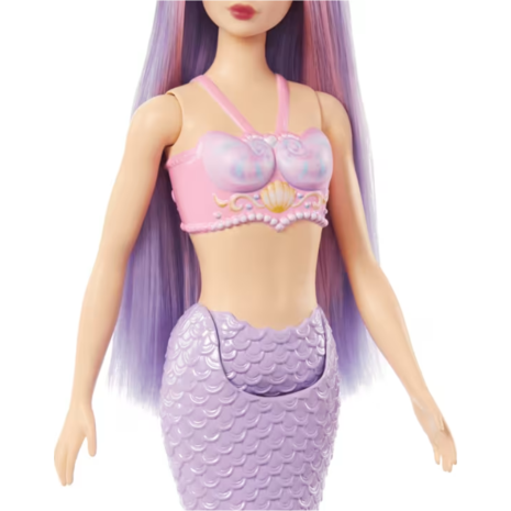 Κούκλα Barbie Mermaid Γοργόνα λιλά