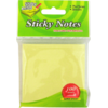 Αυτοκόλλητα χαρτάκια Groovy Sticky Notes τύπου "Ζ" 76x76cm Φ100 κίτρινα