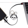 Καλώδιο φόρτισης Legami Charge N'Roll 3 σε1 Panda