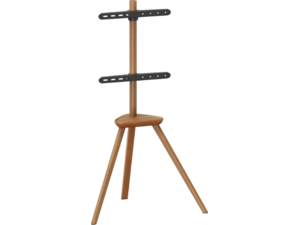 Βάση τηλεόρασης δαπέδου Brateck FS35-44F-02, 45-65", έως 40kg, με ράφι