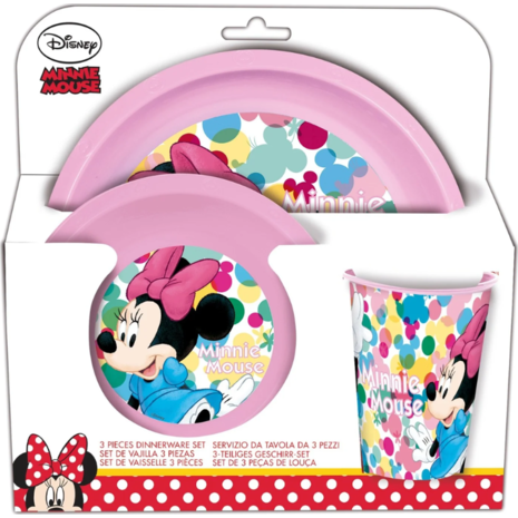 Σετ φαγητού Minnie Feel Good 3 τεμαχίων