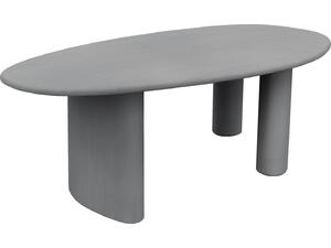 ΤΡΑΠΕΖΙ ΤΡΑΠΕΖΑΡΙΑΣ FIBER CEMENT ΟΒΑΛ VOLPE HM6599.01 ΓΚΡΙ 240x106x75Υεκ