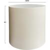 ΤΡΑΠΕΖΙ ΒΟΗΘΗΤΙΚΟ ΣΤΡΟΓΓΥΛΟ KYOKO HM6592.02 ΜΠΕΖ FIBER CEMENT Φ40x43Υεκ.