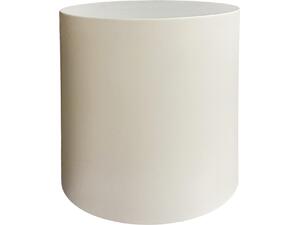 ΤΡΑΠΕΖΙ ΒΟΗΘΗΤΙΚΟ ΣΤΡΟΓΓΥΛΟ KYOKO HM6592.02 ΜΠΕΖ FIBER CEMENT Φ40x43Υεκ.
