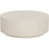 ΤΡΑΠΕΖΙ ΜΕΣΗΣ ΣΤΡΟΓΓΥΛΟ KYOKO HM6579.02 ΜΠΕΖ FIBER CEMENT Φ90x34Υεκ.