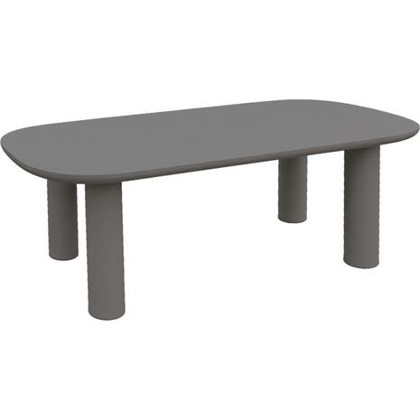 ΤΡΑΠΕΖΙ ΤΡΑΠΕΖΑΡΙΑΣ KIORA HM6597.01 ΓΚΡΙ FIBER CEMENT 200x100x75Υεκ