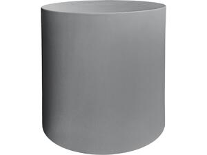 ΤΡΑΠΕΖΙ ΒΟΗΘΗΤΙΚΟ FIBER CEMENT ΣΤΡΟΓΓΥΛΟ KYOKO HM6592.01 ΓΚΡΙ Φ40x43Υεκ.