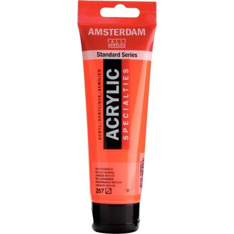 Ακρυλικό χρώμα Talens Amsterdam Standard 120ml 257 Reflex Orange