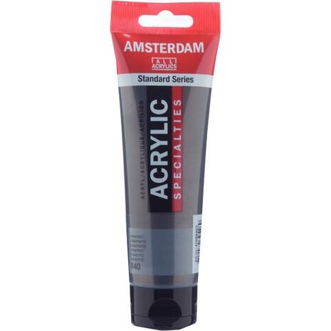 Ακρυλικό χρώμα Talens Amsterdam Standard 120ml 840 Graphite Metallic