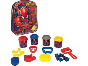 Πλαστελίνη Disney Spiderman Τσαντάκι Με 4 Βαζάκια Και 5 Εργαλεία 200g