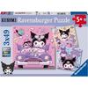 Παζλ Ravensburger 3x49 τεμαχίων Kuromi