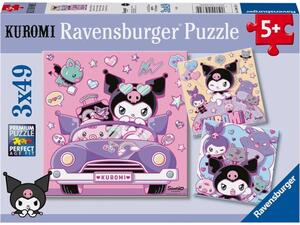Παζλ Ravensburger 3x49 τεμαχίων Kuromi