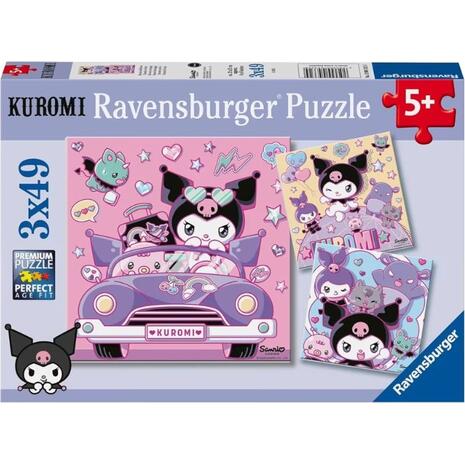 Παζλ Ravensburger 3x49 τεμαχίων Kuromi