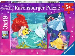 Παζλ Ravensburger 3x49 τεμαχίων Disney Πριγκίπισσες