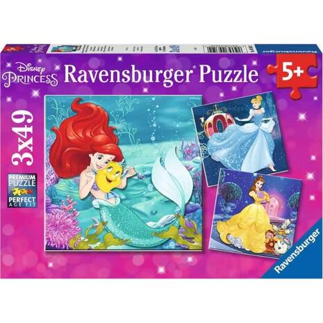 Παζλ Ravensburger 3x49 τεμαχίων Disney Πριγκίπισσες