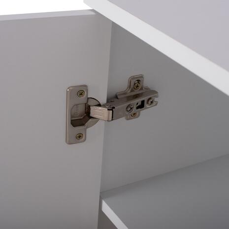 ΠΑΠΟΥΤΣΟΘΗΚΗ ΝΤΟΥΛΑΠΙ EMERIE HM2206.05 ΜΕΛΑΜΙΝΗ ΛΕΥΚΗ 60x40x80Υεκ.