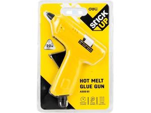 Πιστόλι σιλικόνης για θερμοκόλληση Deli stick up Α50061 7mm & 3 ανταλλακτικά 20W