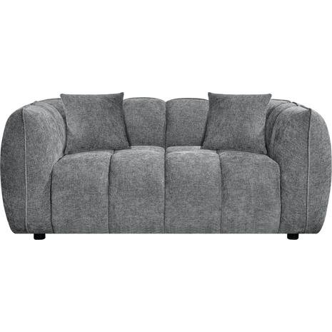 ΚΑΝΑΠΕΣ 2-ΘΕΣΙΟΣ LYKKE HM3324.01 ΓΚΡΙ ΥΦΑΣΜΑ 172x89x70Υεκ.