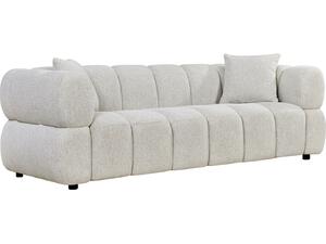 ΚΑΝΑΠΕΣ 3-ΘΕΣΙΟΣ NORIKA HM3331.02 ΕΚΡΟΥ ΥΦΑΣΜΑ 228x91x72Υεκ.