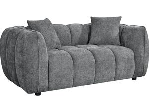 ΚΑΝΑΠΕΣ 2-ΘΕΣΙΟΣ LYKKE HM3324.01 ΓΚΡΙ ΥΦΑΣΜΑ 172x89x70Υεκ.