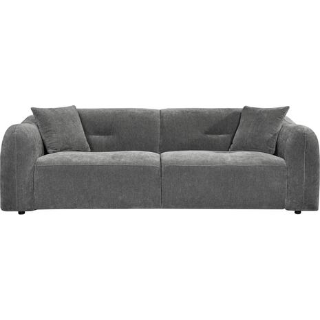 ΚΑΝΑΠΕΣ 3-ΘΕΣΙΟΣ JUNOA HM3333.01 ΓΚΡΙ ΥΦΑΣΜΑ 228x89x74Υεκ
