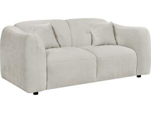 ΚΑΝΑΠΕΣ 2-ΘΕΣΙΟΣ JUNOA HM3334.02 ΕΚΡΟΥ ΥΦΑΣΜΑ 172x89x85Υεκ