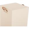 ΣΚΑΜΠΟ ΤΕΤΡΑΓΩΝΟ FIBER CEMENT ΜΕ ΧΕΡΟΥΛΙΑ ZAK HM6581.02 ΣΕ ΜΠΕΖ 36x36x45,5Υεκ