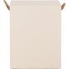 ΣΚΑΜΠΟ ΤΕΤΡΑΓΩΝΟ FIBER CEMENT ΜΕ ΧΕΡΟΥΛΙΑ ZAK HM6581.02 ΣΕ ΜΠΕΖ 36x36x45,5Υεκ