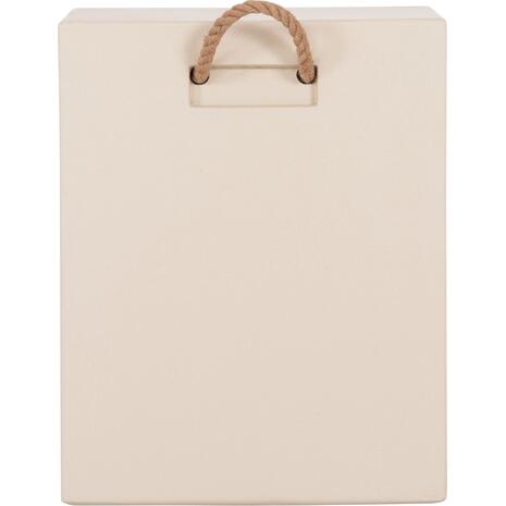 ΣΚΑΜΠΟ ΤΕΤΡΑΓΩΝΟ FIBER CEMENT ΜΕ ΧΕΡΟΥΛΙΑ ZAK HM6581.02 ΣΕ ΜΠΕΖ 36x36x45,5Υεκ