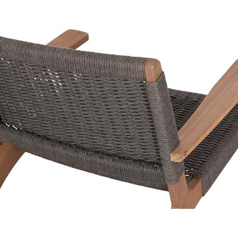 ΠΟΛΥΘΡΟΝΑ LOUNGE MONTER HM6241.02 ΞΥΛΟ ΑΚΑΚΙΑΣ ΦΥΣΙΚΟ-ΣΧΟΙΝΙ ΓΚΡΙ 63.5x60x69Υεκ