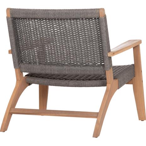 ΠΟΛΥΘΡΟΝΑ LOUNGE MONTER HM6241.02 ΞΥΛΟ ΑΚΑΚΙΑΣ ΦΥΣΙΚΟ-ΣΧΟΙΝΙ ΓΚΡΙ 63.5x60x69Υεκ