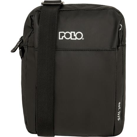 Τσάντα ώμου Polo Dominus Black-Μαύρο (907162-2000)
