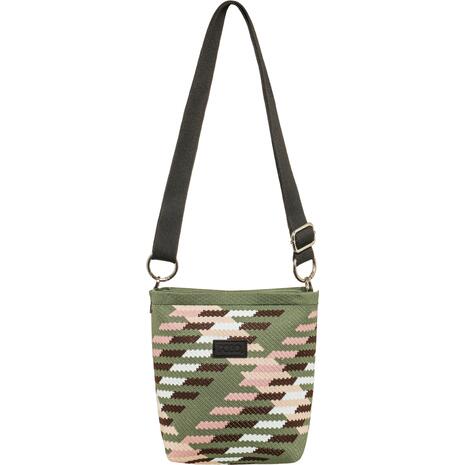 Τσάντα ώμου Polo Seya Khaki/Pink-Χακί/Ροζ (907097-8486)