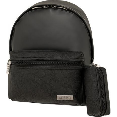 Τσάντα πλάτης γυναικείο 1 θέσης Polo Dantela Mini 7,5lt Μαύρο (911005-2000)