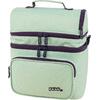 Τσαντάκι Φαγητού Ισοθερμικό Πλάτης Polo Double Cooler Mint/Eggplant - Μέντα/Μελιτζανί (907096-6848)