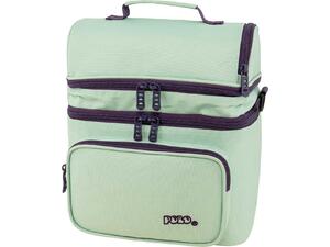 Τσαντάκι Φαγητού Ισοθερμικό Πλάτης Polo Double Cooler Mint/Eggplant - Μέντα/Μελιτζανί (907096-6848)