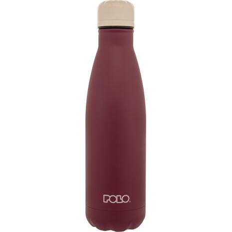 Μπουκάλι θερμός Stainless Steel Polo Bordeux/Ice-Μπορντώ/Πάγου 0.50L (949004-3324)