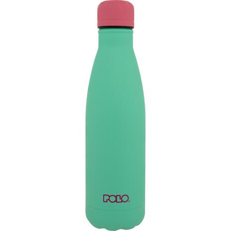 Μπουκάλι θερμός Stainless Steel Polo Cyan/Dark Fuchsia-Κυανό/Σκούρο Φούξια 0.50L (949004-5644)