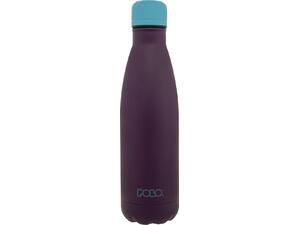 Μπουκάλι θερμός Stainless Steel Polo Eggplant/Turquoise-Μελιτζανί/Τιρκουάζ 0.50L (949004-4859)
